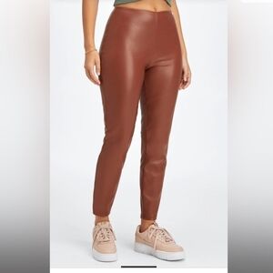 Fabletics Vegan Leather High-Waisted Legging Size 1X